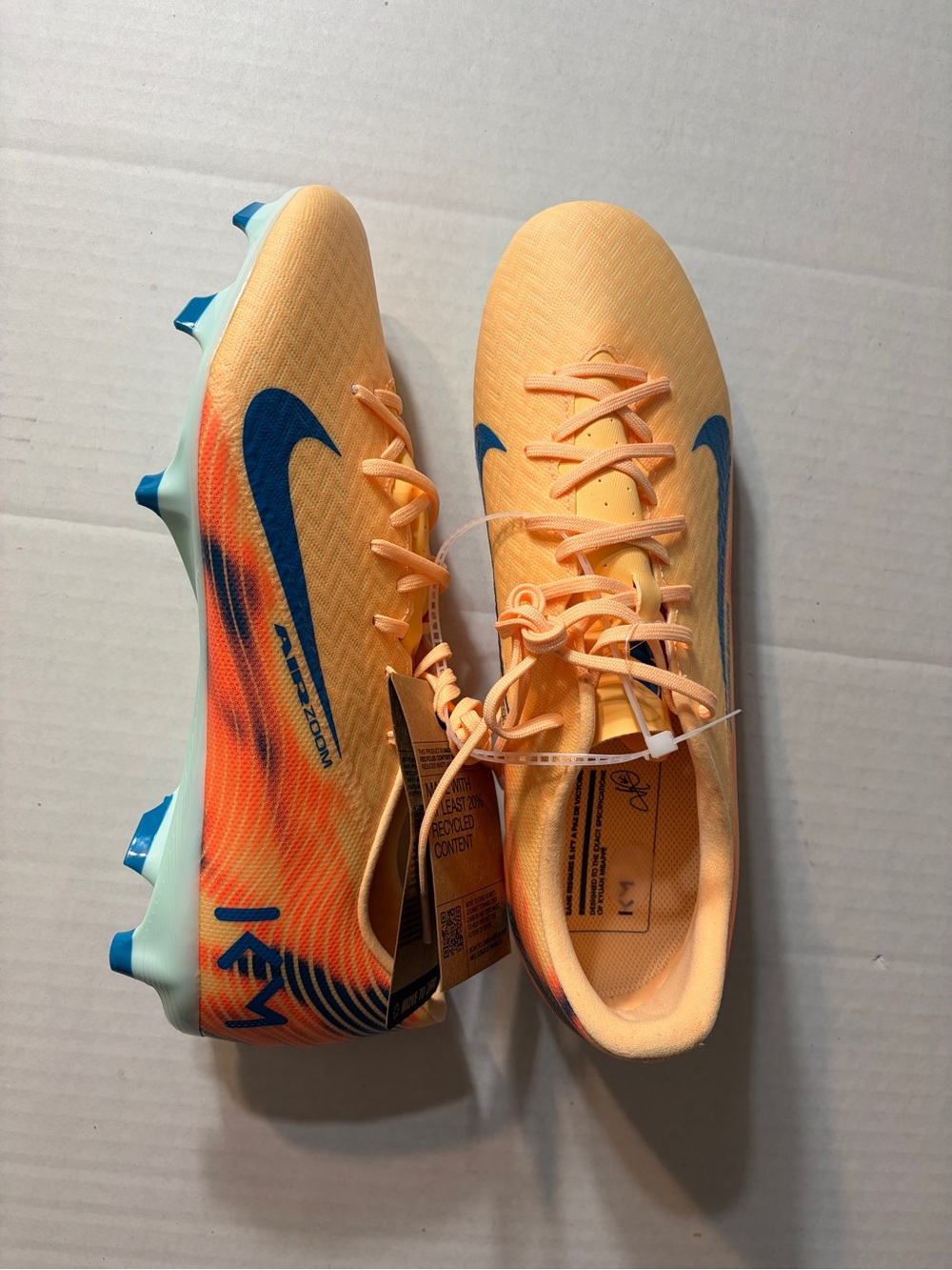 Nike Zoom Mercurial Vapor 16 Academy Sz 10.5 KM FG/MG Soccer Shoes FQ8377-801**
